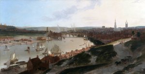 View of Newcastle upon Tyne, Taken from a Windmill to the East of St. Ann